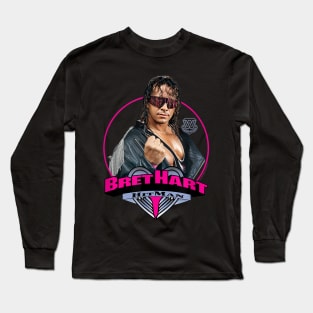 Bret Hart The Hitman Hart Long Sleeve T-Shirt